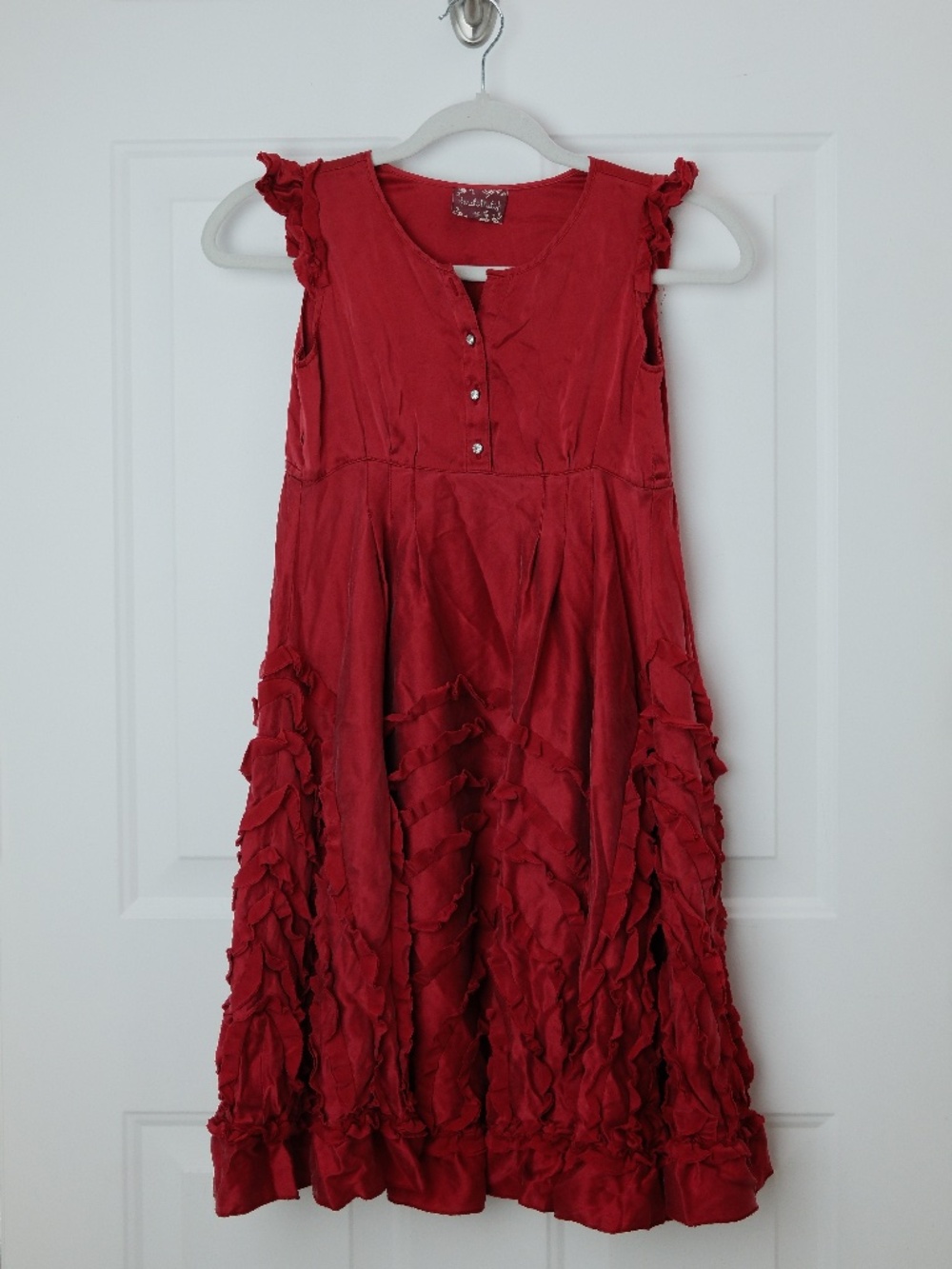 Girls Meli Meli Size 8 100% silk dress